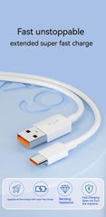 USB Type C 66W Fast Charge Cable 3M 5M 8M 10M 12M  USB C Port Universal Micro USB Data Cable for Huawei Xiaomi Samsung Camera