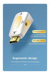 HDMI-compatible to VGA Cable Converter Male To Famale Converter Adapter 3.5mm Jack Audio HD 1080P For PC Laptop Tablet