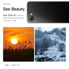UNIWA Q9 Mini 4G Smartphone Android 14 Unisoc T606 4 Inch qHD 4GB RAM 64GB ROM Mobile Phone 2000mAh Face ID Small Cell Phone
