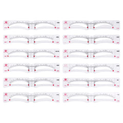 Eyebrow Stencil Drawing Thrush Card 20 Fashionable Style Eyebrow Shaper Kit for Women Reusable Eyebrow Template Suitable for 98%