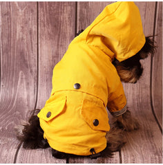 Large Dog Clothes Waterproof Dog Raincoat Pet Windproof Jacket Labrador French Bulldog Coat Winter Warm for All Dogs Breeds