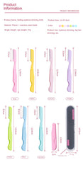 Eyebrow Razor Sturdy Perfect For Beginners Precise Grooming Versatile Tool Suitable For Both Men And Women Sharp Blade Compact