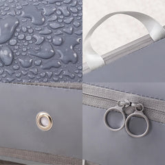 Trendy Down Comforter Storage Bag Moisture-proof Clothing Packing Bag Wardrobe Organizer Save Space Compressible Bag