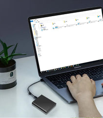 محرك أقراص صلبة خارجي محمول عالي السرعة SSD بسعة 1 تيرابايت، محرك أقراص صلبة صغير بسعة 1 تيرابايت لأجهزة الكمبيوتر المحمولة/الكمبيوتر الشخصي/الآيباد
