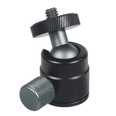Mini Ball Head 1/4 Screw Mount 360 Swivel for Canon Nikon Sony Camcorder DV LED Light Bracket DSLR Camera Tripod Ballhead Stand
