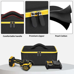 Compatible with DEWALT 20V MAX Cut Off Tool 3 in 1 Brushless (DCS438B), Storage bag case Carrying Holder Organizer (case only)