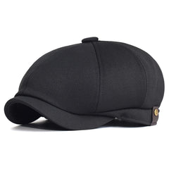 Spring Summer Casual Newsboy caps Breathable Outdoor Retro Beret Hats Octagonal Hat Fashion Solid Flat Caps