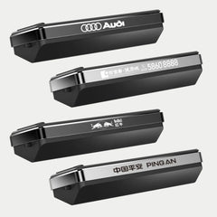 1PC Solar Car Phone Number Plate Led Lighting Temporary Parking Card Hidden Plates Car Park Stop Multiple Number Parking Gadgets