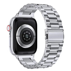 سوار من الفولاذ المقاوم للصدأ لساعة Apple Watch Ultra 2 مقاس 46 مم 49 مم 40 مم 44 مم 42 مم 41 مم 45 مم سوار IWatch Series 10 9 8 7 SE 6 5 4