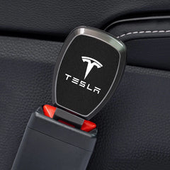 Car Seat Belt Plugs Security Extender Interior Accessories For Tesla model 3 model X Y style Roadster
