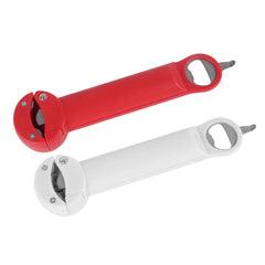 Retractable Jar Opener Retractable Bottle Opener Stainless Steel Thickened Handle Adjustable  Screwer Functional for Hotel