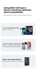 Type C Mini Lighter Blow-to-Ignite Auto Shut-Off for Air Travel Outdoor No Battery No Flame USB C Cigarette Lighter Adapter