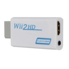 Wii To HDMI-Compatible Converter 1080P Full HD Adapter Connector 3.5mm Video Audio for PC HDTV Monitor Wii2HDMI-Compatible