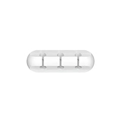 VIKEFON Cable Cord Wire Organizer Silicone USB Cable Winder Management Clips Self Adhesive for Mouse Keyboard Headset For iPhone