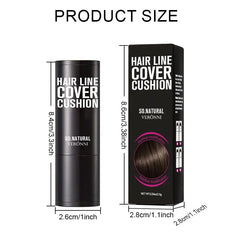 1pcs Pro Hairline Enhancer Stick Waterproof Sweat-Resistant Hair Filling Powder for Thinning Hair Hair Shadow Shading Sponge Pen