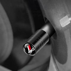 4Pcs Car Styling 3D Metal Wheel Tire Valve Caps Rim Accessories For Toyota RAV4 C-HR Camry Yaris Prius TRD GR Highlander Crown