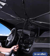 Car Sunshade Windshield Umbrella Front Sun Shade Parasol Foldable Summer Protection Car Heat Insulation Car Accessories