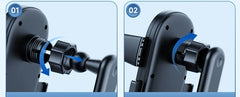Car Phone Holder For Toyota CHR 2018 2019 2020 2021 2022 C-HR Screen Fixed Navigation Bracket Base Wireless Charging Accessories
