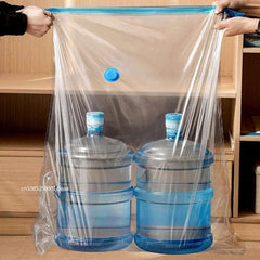 1-8PCS Vacuum Bag and Pump Cover for Clothes Storing Large Plastic Compression Empty Bag Travel Accessories Storage Container