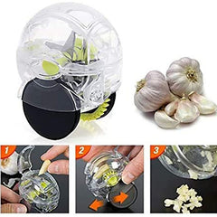 Kitchen Gadget Tool Garlic Chopper Wheel Garlic Mincer Roller Kitchen Aid Garlic Hand Crusher Kitchen Items Outils Cuisine