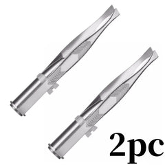 Eyebrow Tweezer with LED Light Smart Design Precision Eyelash Hair Remove Clip Stainless Steel Tweezers Portable Makeup Tools