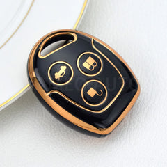 For Ford Mondeo Focus Fusion Fiesta Galaxy Transit 2008 2006 2007 Tpu 3 Bottons Car Key Case Cover Shell Accessories