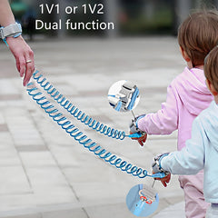 Child Safety Walking Harness with Key Lock | Anti-Loss Adjustable Toddler Leash for Crowded Areas