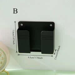 Multi-functional Wall-mounted Organizer for Remote Controls and Mobile Phones