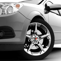 56/60mm Car Wheel Hub Center Cap Aluminum Metal Logo Stickers For Toyota Rav4 Corolla Camry Aqua Auris Cross Yaris TRD Prius GR