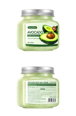 Body Scrub Face Collagen Body Wash SADOER Exfoliating Fruit Bath Salt Scrub Moisturizing Gentle Smooth Skin Refresh Cleaning Hot