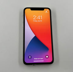 هاتف iPhone X الأصلي بذاكرة وصول عشوائي 3 جيجابايت وذاكرة داخلية 64 جيجابايت وذاكرة قراءة فقط 256 جيجابايت وشاشة 5.8 بوصة ونظام تشغيل iOS سداسي النواة وكاميرا بدقة 12.0 ميجابكسل، غير مقفول، يدعم شبكة LTE، iphonex iphone x