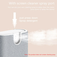 5 in 1 Keyboard Cleaner Brush Kit with Spray Port Portable Headset Cleaning Tool Multifunctional Accessories for Airpods 3