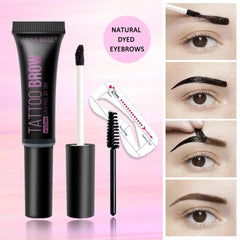 3D Peel-Off Eyebrow Gel Tint, Waterproof Tattoo Cream, Long-Lasting Dye, Natural Brow Shaping, Unisex, Safe for All Skin Types