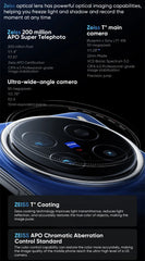 China Version VIVO X200 PRO 5G Dimensity 9400 CPU 6.78 inch AMOLED 120HZ Screen 6000mAh 90W Flash Charger OTA NFC 50MP camera