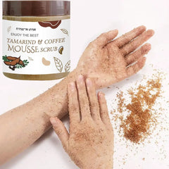Coffee Body Scrub Exfoliating Lightening Skin Pore Cleansing Soften Sea Bath Salt Cream Moisturizing Anti Cellulite