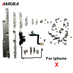 Complete Full Screw Set Metal Internal Bracket Replacement Parts Shield Plate Cover For IPhone X XR XS Max 7 8 Plus 15 Pro Max