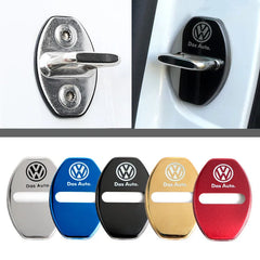 Car Door Lock Protective Cover For Volkswagen GOLF 5 Tiguan Polo Golf 6 Golf 7 Jetta  Accossories Car Styling