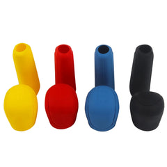 Gear Head Shift knob Cover Car Hand Brake Covers Handbrake Grips Gear Shift Collars Durable Silicone Interior Accessories
