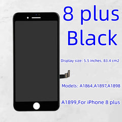 شاشة LCD من الدرجة AAA +++ لهاتف iPhone 6 6S 7 8 Plus مع مجموعة محول رقمي لشاشة اللمس ثلاثية الأبعاد المثالية لهاتف iPhone 5 5S + أدوات