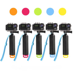 مقبض يد عائم مائي مع قضيب طفو لكاميرا Gopro Hero 12 11 10 9 8 7 6 5 4 3 Xiaomi Yi 4K SJ4000 Action Camera