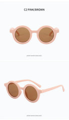 2024 new children's sunglasses yuanchaotong UV400 plastic  glasses  sunglasses