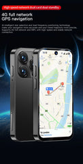 هاتف SOYES XS19 Pro الذكي بذاكرة وصول عشوائي (RAM) سعة 4 جيجابايت وذاكرة قراءة فقط سعة 64 جيجابايت ونظام تشغيل أندرويد 12.0 وبطارية 1950 مللي أمبير في الساعة وخاصية التعرف على الوجه وشبكة الجيل الرابع LTE من النوع C وتقنية OTG وشاشة 3.88 بوصة وهاتف صغير