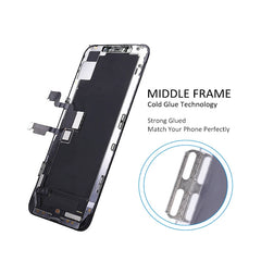 مجموعة محول رقمي لشاشة OLED Pantalla لهاتف iPhone 11 LCD تعمل باللمس لاستبدال شاشة iPhone 11 LCD