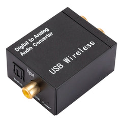 Digital To Analog Audio Converter Support Bluetooth 3 5mm Suitable For TV Audio Digital Coaxial Fiber Optic Analog Output Conver