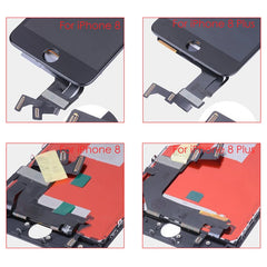 AAAAA++++ LCD Screen For iPhone 8 A1863 A1905 A1906 LCD Display With 3D Touch Screen Digitizer For iPhone 8 LCD Replacement
