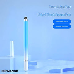 2 In 1 Stylus Pen For Cellphone Tablet Capacitive Touch Pencil For Universal Android Phone Drawing Screen