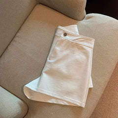 Harajuku Y2K Summer Short Pants Fashion Women Solid High Waist A-Line Straight Sexy Shorts Casual Streetwear Hot Girl Trousers