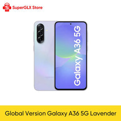 2025 New Samsung Galaxy A36 5G Smartphone Snapdragon 6 Gen 3 6.7'' 120Hz Super AMOLED Display 50MP OIS Camera 5000mAh Battery