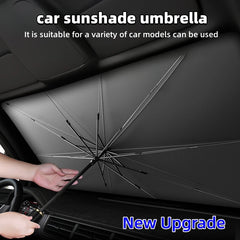 Car Sunshade Windshield Umbrella Front Sun Shade Parasol Foldable Summer Protection Car Heat Insulation Car Accessories