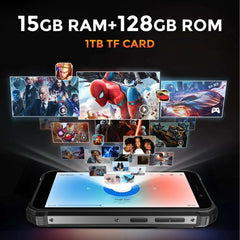 FOSSiBOT F101 PRO Smartphone 8GB 128GB 10600mAh 18W Fast Charge Mobile Phone 24MP 5.45'' HD+ Display Android 13 OS Cellphone